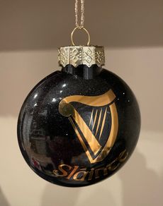 Guinness inspired Irish Christmas bauble