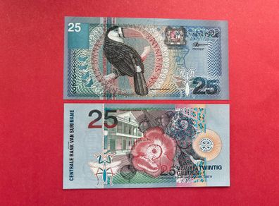 Suriname   25. Gulden. 2000. PICK   148.  ( Uncirculated )