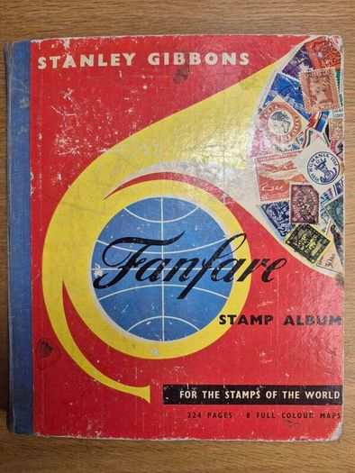 Stamps of the world stanley gibbson album