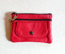 Small Red Purse (good Condition).