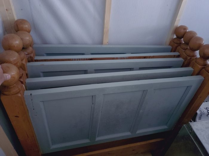 pine headboard