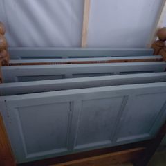 pine headboard