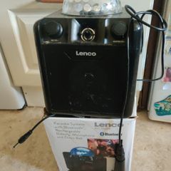 Lenco karaoke portable speaker