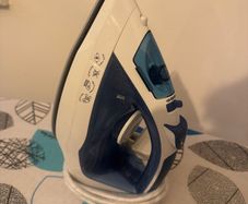 iron and ironing board