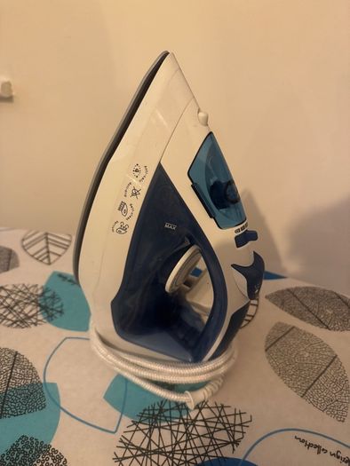 iron and ironing board