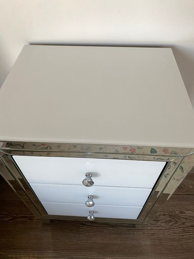 3 drawer bedside table locker