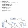 Vimle Ikea 4seater Sofa/Couch Image 5