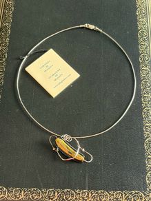 silver necklace