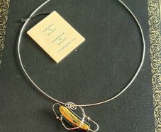 silver necklace