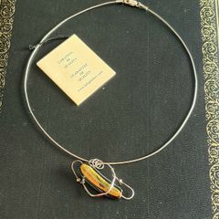 silver necklace