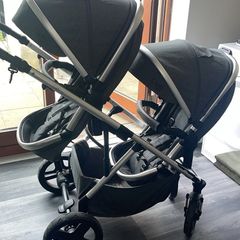 Cupla duo twin pram