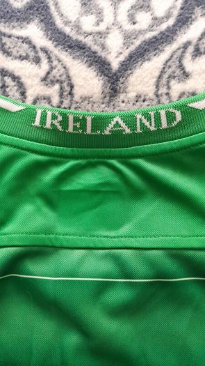 Vintage Rep Of Ireland Multi Signed Umbro Shirt