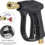 NEW SALE | High Pressure Washer Gun with 5Pcs Spray Nozzles, 4350 PSI 1/4" Quick Release Car Washer Gun, Power Short Spray Gun M22 Metric Thread for Car Cleaning Image 2