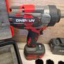 ONEVAN 1/2 inch Cordless Impact Wrench 1700Nm Brushless Electric with 2 Batteries & Fast Charger Red Black Image 8