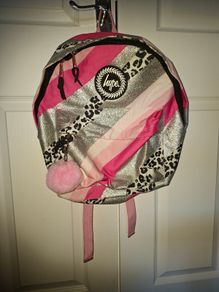 Cutecore large HYPE. Glitter Leopard Backpack, excellent condition