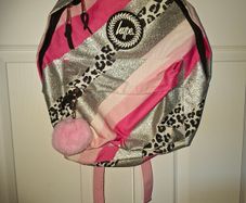 Cutecore large HYPE. Glitter Leopard Backpack, excellent condition
