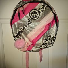 Cutecore large HYPE. Glitter Leopard Backpack, excellent condition
