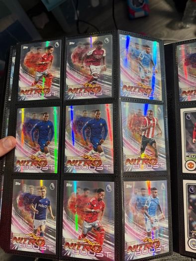 football cards + binders (offers Welcome )