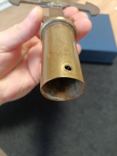 19 th century amazing brass bishops crosier top in the form of a cross