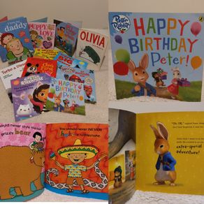 Large Collection Of Children,s Story Books