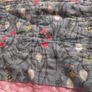 vintage scrap quilt, antique quilt, Rag quilt Image 4