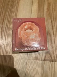 Himalayan Salt Tealight Holder Myga Yoga