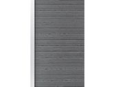 Fence Panel WPC 95x186 cm Grey