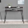 Dorel Haven Retro Desk With Riser Espresso - 9881196comuk Image 2