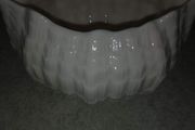 Vintage Art Deco  small Belleek planter 11 cm. wide and 7cm. high.
