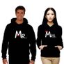 Mrs. Mr. Couple unisex Hoodies great wedding gift present Image 2
