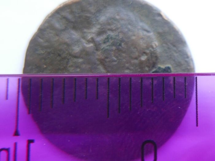 1738 IRELAND  George II  1/2 Penny Coin