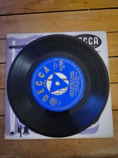 Famous Marches Of Germany Band Of The Grenadier Guards 7 inch EP on Decca DFE 6264