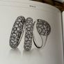 Pandora ring sterling silver Pave cosmic stars Image 5