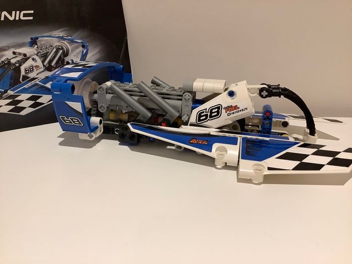 Retired. LEGO Technic Hydroplane Racer 42045 Advanced Vehicle Set