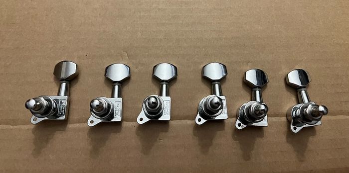 Stratocaster machine heads tuners 6 line electric guitar Jackson esp Ibanez charvel telecaster Fender parts accessories