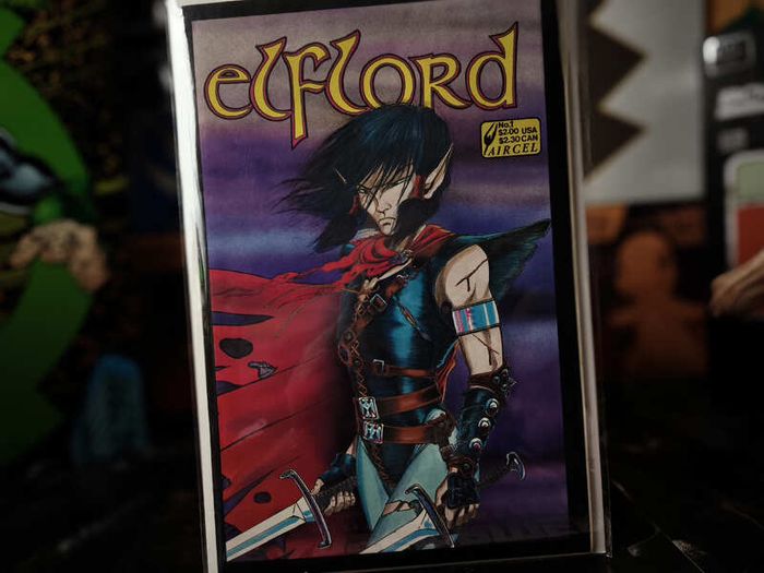 Elflord ! First Issue ! Fantasy ! Copper Age Comic from 1986 ! by Aircel Publishing !