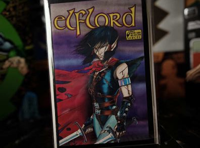 Elflord ! First Issue ! Fantasy ! Copper Age Comic from 1986 ! by Aircel Publishing !