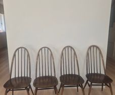 Ercol Windsor chairs x4