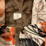 Shein girls floral hooded coat - age 5 Brand New Image 2