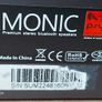 MONIC PSYC Agressive Audio wireless Bluetooth Speaker in excdellent condition Image 8