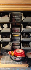 Large Workshop Hardware   Fixings Job Lot   Screws, Nuts, Washers, Allen Keys   Storage