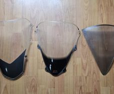 motorcycle screens GSXR, Aprillia mille and fazor