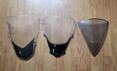motorcycle screens GSXR, Aprillia mille and fazor