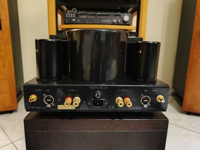 Mega Rare Reference Quality Hifi Graaf GM-OTL Vacuum Tubed Class A Amplifier with Russian 6C33C Tubes  unrivalled in the Hifi World