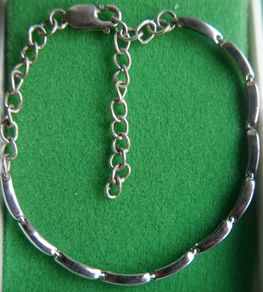 Vintage 925 Sterling Silver Bracelet length 9" - 7,5g