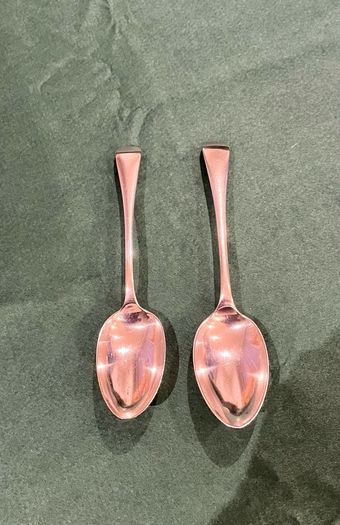 Antique Serving Spoons