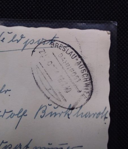 WW2 : Breslau - Auschwitz Concentration Camp - 1940 Postcard