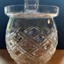 Vintage Tyrone Crystal Lidded Jar Image 2