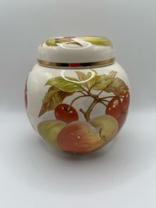 Masons ceramic jar vintage pattern