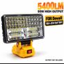MAX LED Work Light For Dewalt 18V Battery Portable Flood Light 5400LM Cordless Job Site Lamp Outdoor Emergency Fishing To Image 8